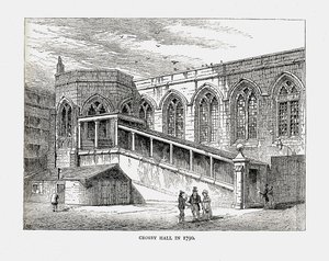 1878年に1790年にクロスビーホール 作： Walter Thornbury
