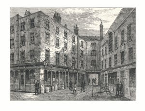 ギャラウェイのコーヒーハウス（1878年 作： Walter Thornbury