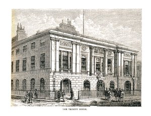 トリニティハウス、1878年 作： Walter Thornbury
