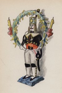 ウォルター・トリアーが描いた古いおもちゃ（カラーリトグラフ） 作： Walter Trier