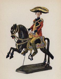 ウォルター・トリアーが描いた古いおもちゃ（カラーリトグラフ） 作： Walter Trier