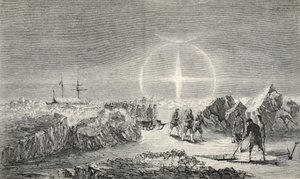 氷上の葬儀、パラセレナの影響（モックムーン）1859