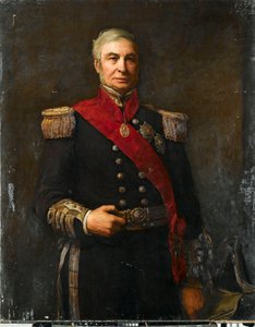 サー・アレクサンダー・ミルン提督（1808-1896） 作： Walter William Ouless