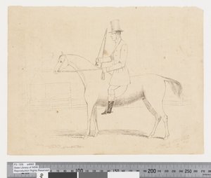 ヘンリーリーブスの肖像、1847年 作： Walter William Thwaites