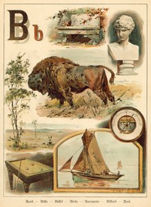 Letter B (chromolitho) 作： Walter Zweigle