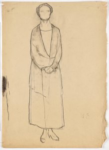 女性の肖像 作： Walther Gamerith