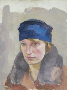 女性の肖像 作： Walther Gamerith
