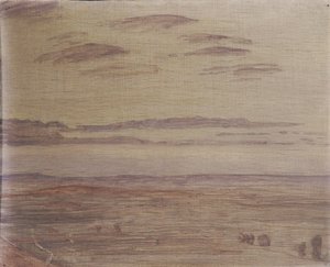 エッゲンブルク近くのぼんやりした風景 作： Walther Gamerith