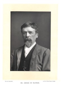 George Du Maurier、英国の作家および芸術家、c1895。 作： WandD Downey