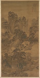 風景、1632-1717。 作： Wang Hui