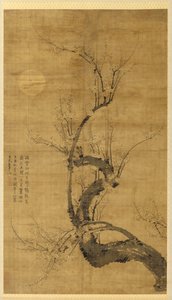 月明かりの下のプルナス 作： Wang Mian