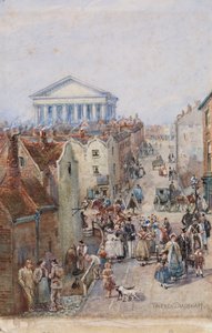 ヒルストリート、1850 作： Warren Blackham