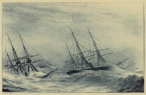 サモアのアピアにおける海軍の災害 作： Warren Sheppard
