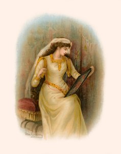 テニスンのシャロットの女性 作： Warry
