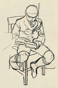 Boy Reading、c1900