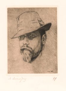 自己像 作： Wassilij Nikolajewitsch Masjutin