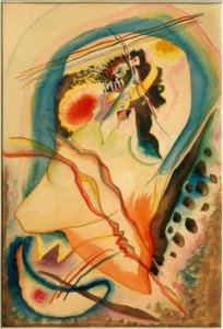 抽象的な構成 作： Wassily Kandinsky