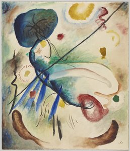 線入り水彩 作： Wassily Kandinsky