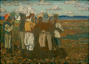 Työssäkäyviä orjia 作： Wassily Kandinsky