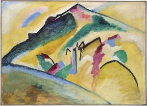 秋の風景 作： Wassily Kandinsky