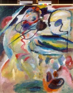 サークル付きの画像 作： Wassily Kandinsky