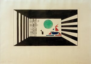 展覧会の写真、写真II：Gnome 作： Wassily Kandinsky