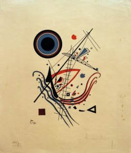 青い 作： Wassily Kandinsky