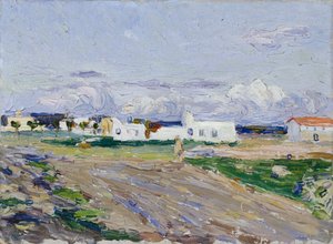 チュニス、ホテル セント ジョージズからの眺め 作： Wassily Kandinsky