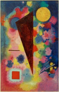 カラフルなハーモニー 作： Wassily Kandinsky