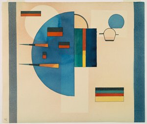 落ち着いて 作： Wassily Kandinsky