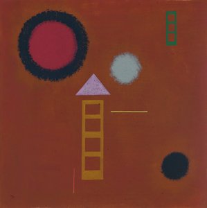 落ち着いて;静まった 作： Wassily Kandinsky