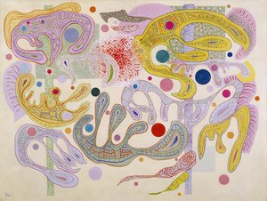 Capricious Forms Formes capricieuses、1937 作： Wassily Kandinsky