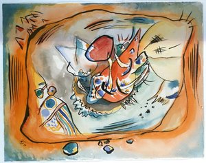 構成 作： Wassily Kandinsky