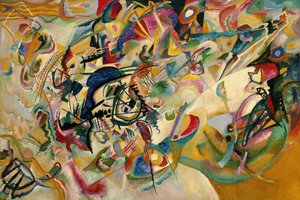 コンポジションNo.7 作： Wassily Kandinsky
