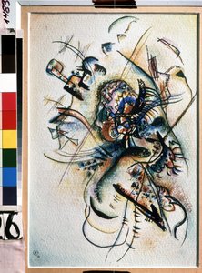 「コンポジション」ヴァシリー・カンディンスキー（またはワシリー・カンディンスキーまたはカンディンスキー）の絵画 作： Wassily Kandinsky
