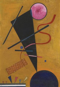 ヴァシリー・カンディンスキー（またはワシリー・カンディンスキーまたはカンディンスキーイ）の「コンタクト」絵画 作： Wassily Kandinsky