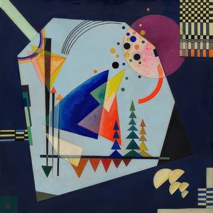 3つの音。 1926 作： Wassily Kandinsky