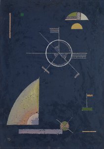 鈍い灰色、1930年。 作： Wassily Kandinsky