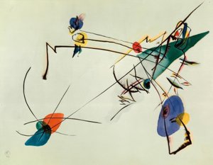 単に水彩 作： Wassily Kandinsky