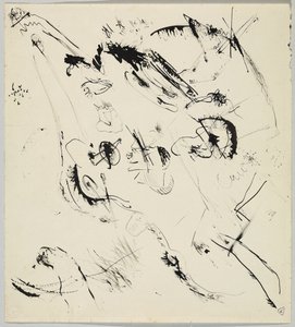 「コンポジションVII」の下書き 作： Wassily Kandinsky