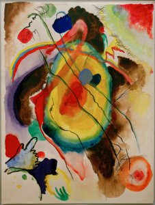 エドウィンR.キャンベルの壁画のデザイン 作： Wassily Kandinsky