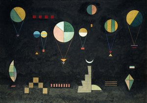 浅い-深い 作： Wassily Kandinsky