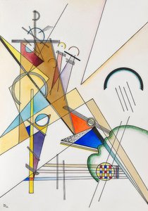 組織。 1923 作： Wassily Kandinsky