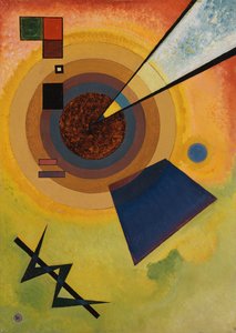 緑と赤 作： Wassily Kandinsky