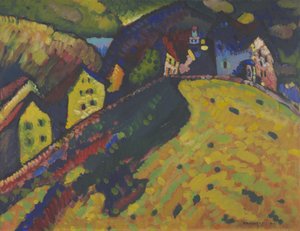 ムルナウの家、1909 作： Wassily Kandinsky