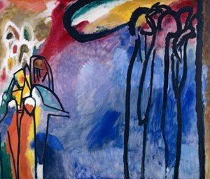即興 19 作： Wassily Kandinsky