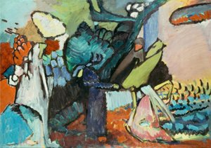 即興4 作： Wassily Kandinsky