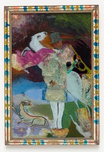 トランペットを持つキャバリア 作： Wassily Kandinsky
