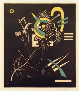 リトル・ワールド、シート7 作： Wassily Kandinsky