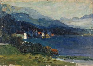 コッヘル湖、c。 1902 作： Wassily Kandinsky